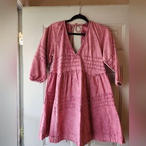 Free people, xl, pink